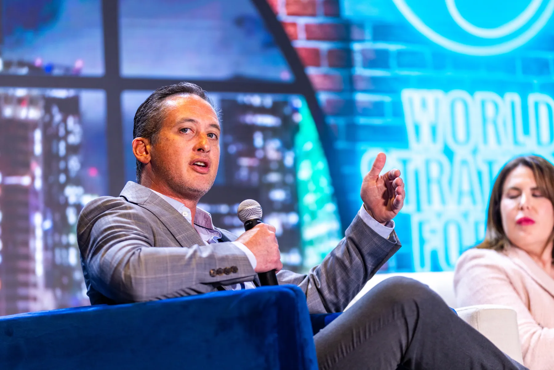 Jeff Whalen at the World Strategic Forums